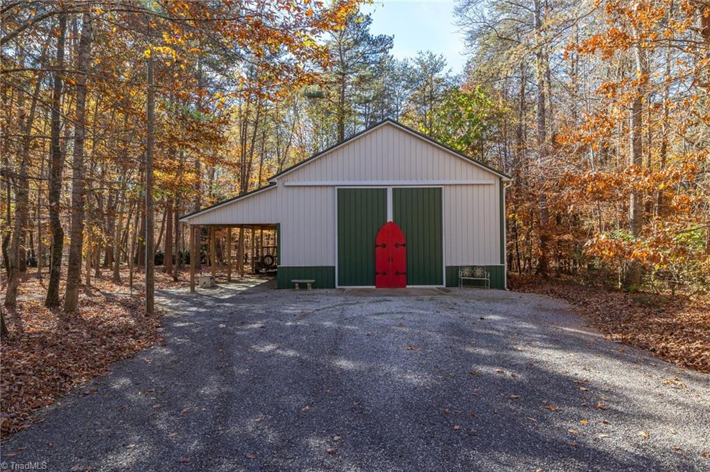 4300 Williams Road Lewisville, NC 27023 - Photo 44 of 50 Barn will accommodate RV or stalls can be inserted