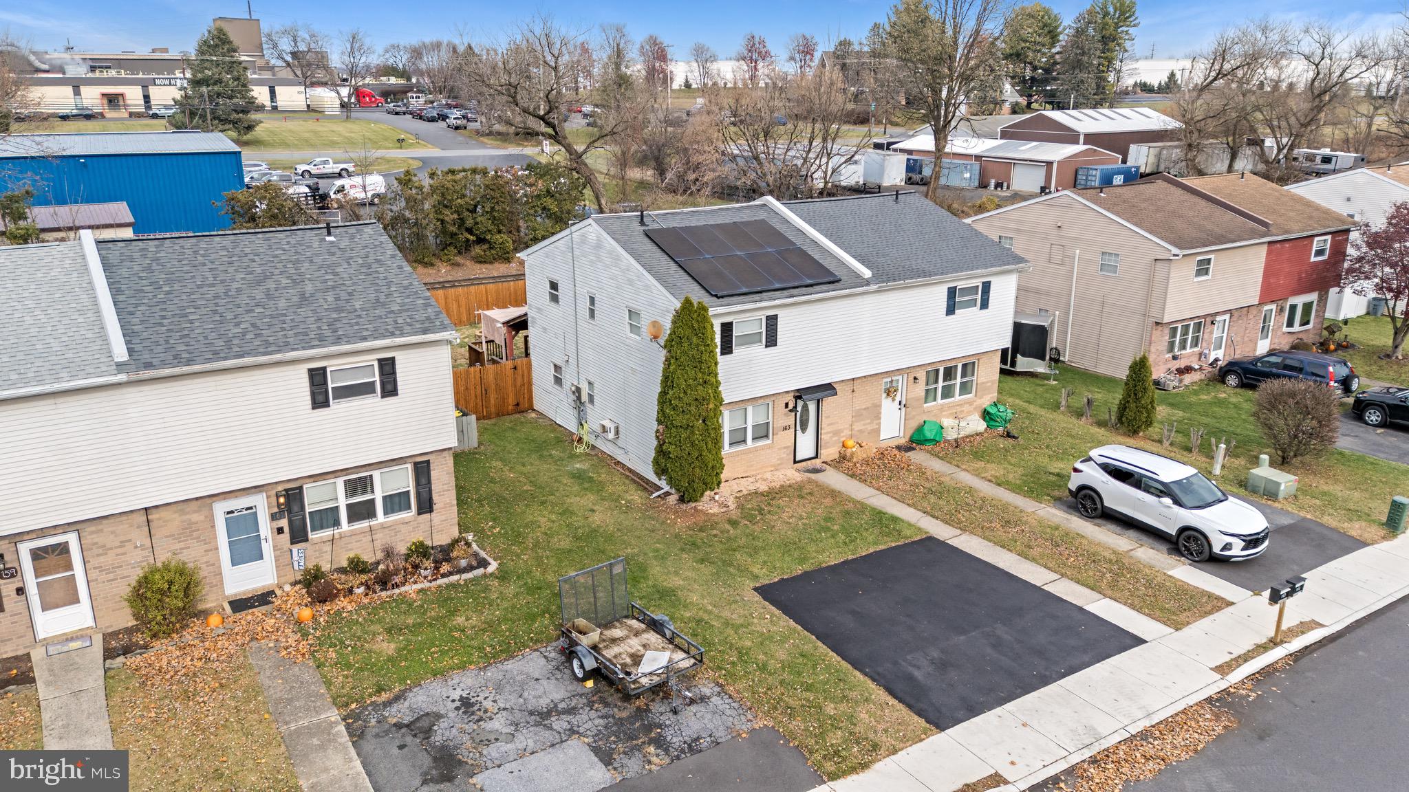 163 East 2nd Street Alburtis, PA 18011 - Photo 4 of 30 a aerial view of a house with a yard