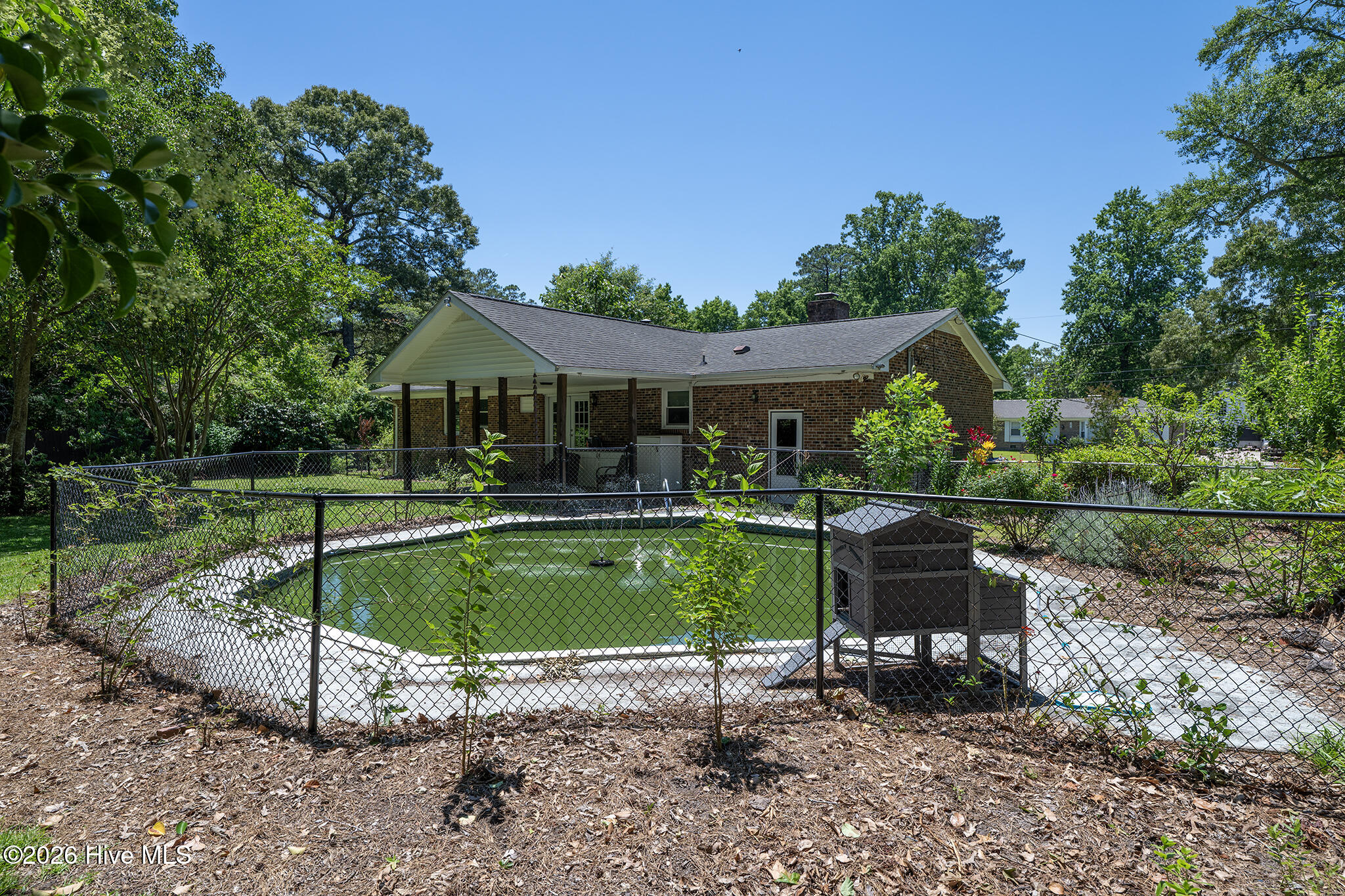 116 Barden Drive Havelock, NC 28532 - Photo 31 of 45 Previously an in-ground pool, now home to goldfish though could be transferred back for summer enjoyment