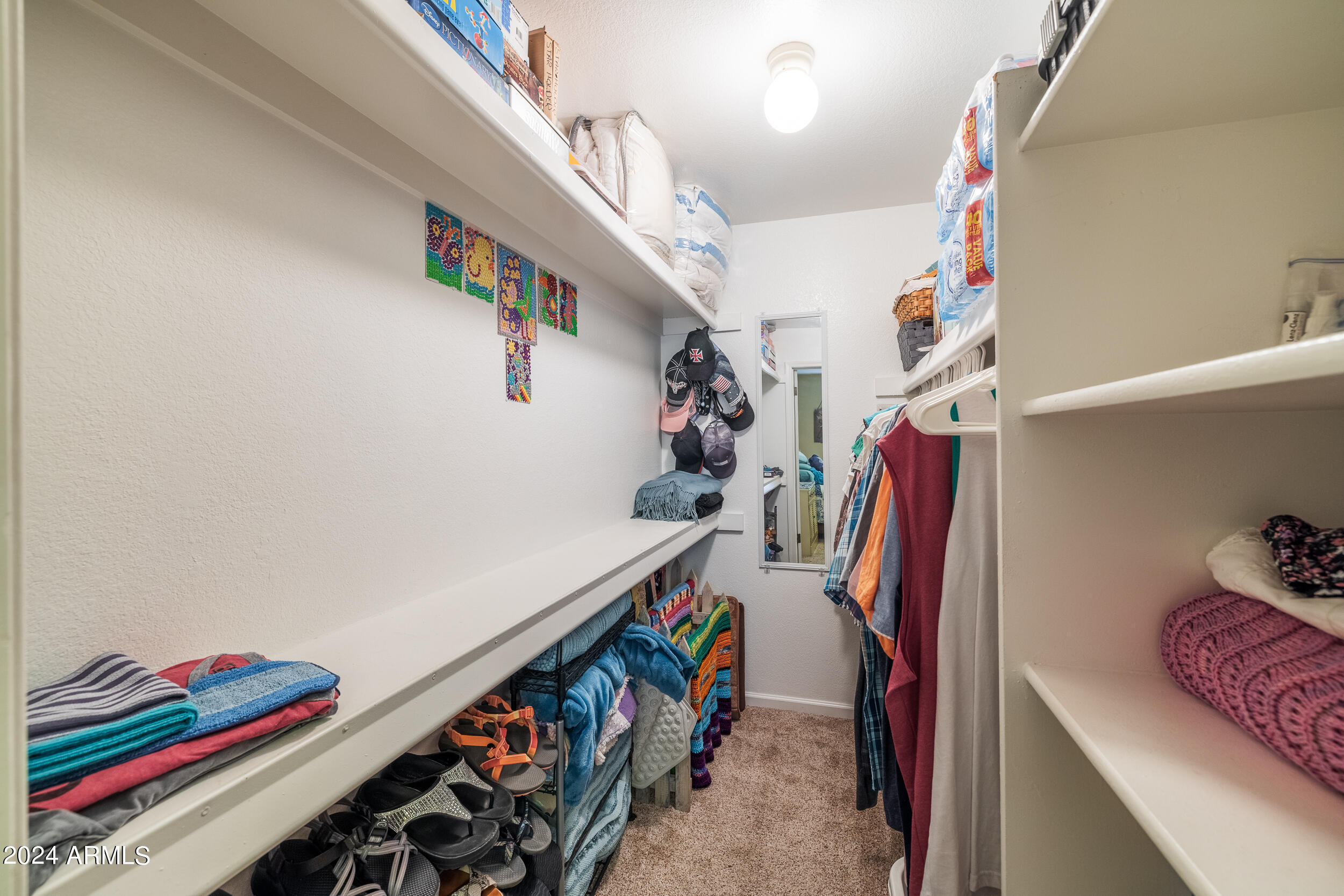 533 West Guadalupe Road, Unit 1088 Mesa, AZ 85210 - Photo 18 of 41 Walk-In Closet, Primary Bedroom