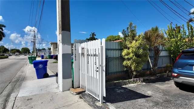 a view of a house with a patio