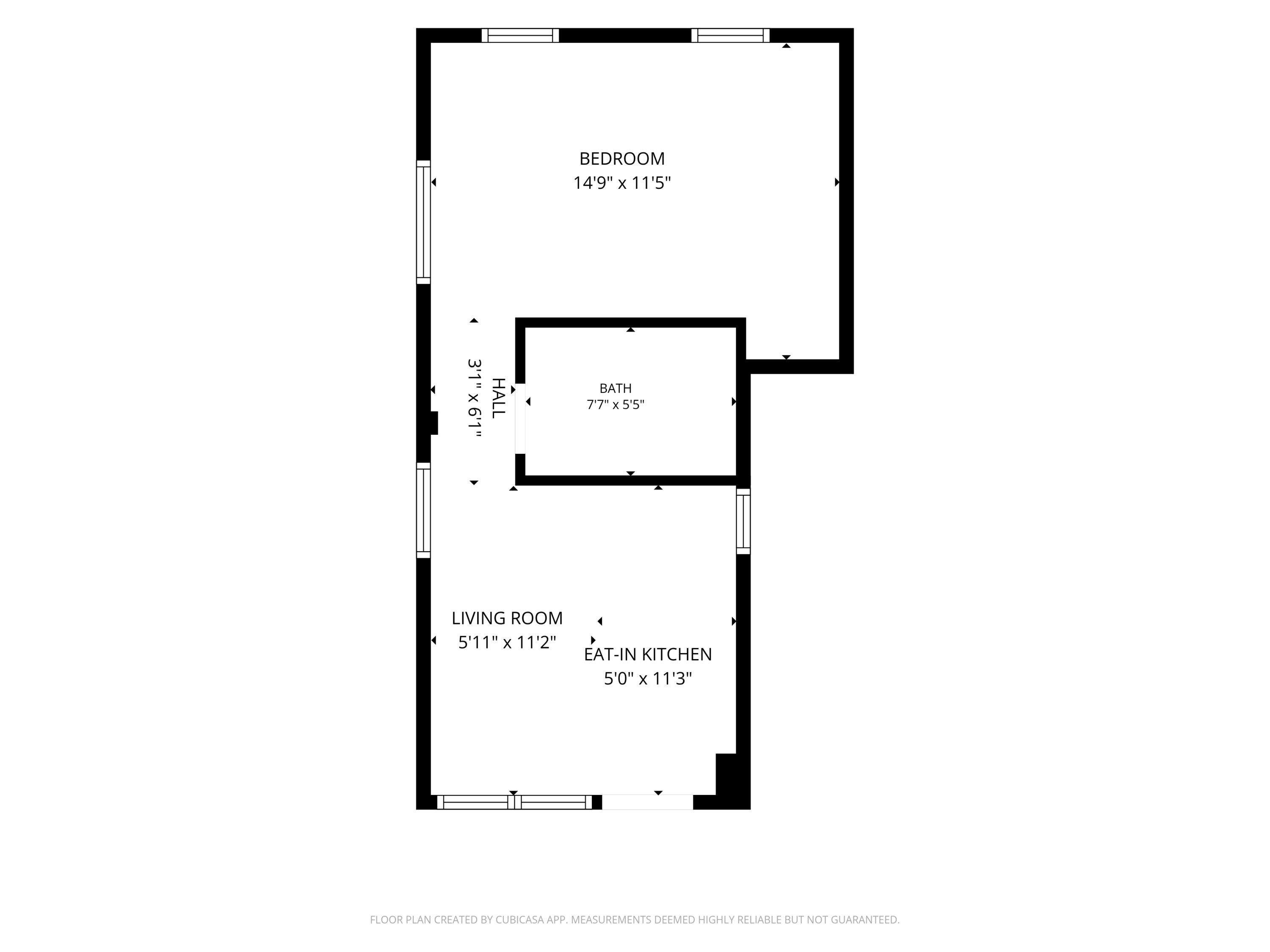 720 Wallston Road St. George, ME 04860 - Photo 101 of 103 COTTAGE FLOOR PLAN