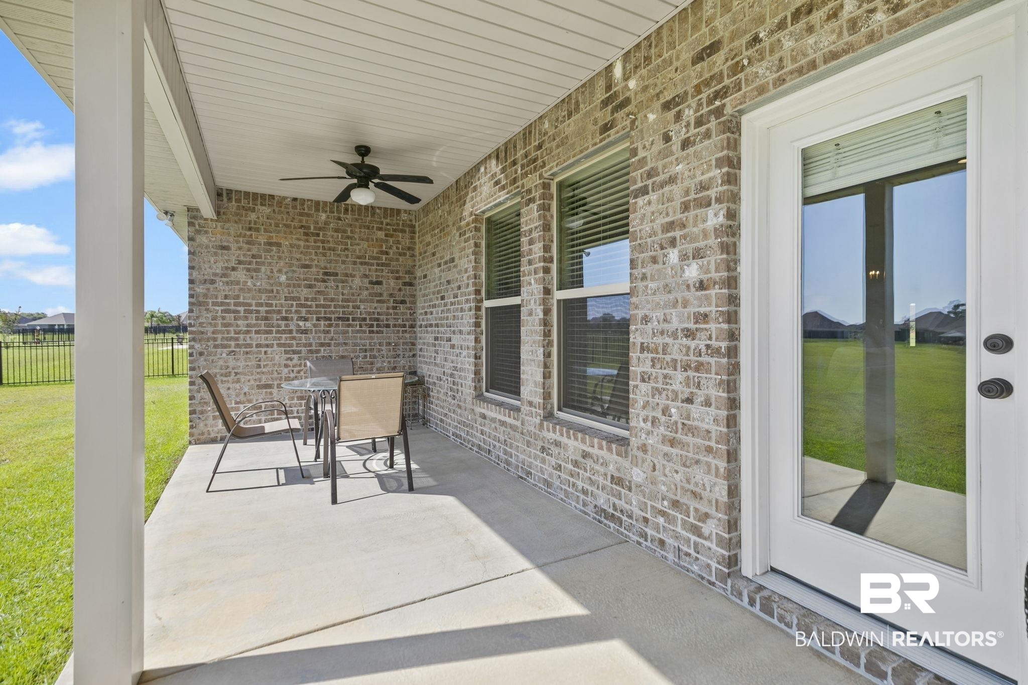 10140 Chipper Lane Foley, AL 36535 - Photo 48 of 72 View of patio / terrace featuring ceiling fan
