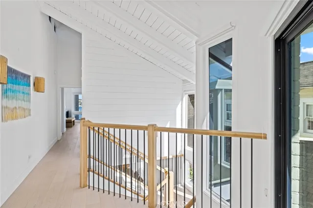 a view of a terrace with seating area