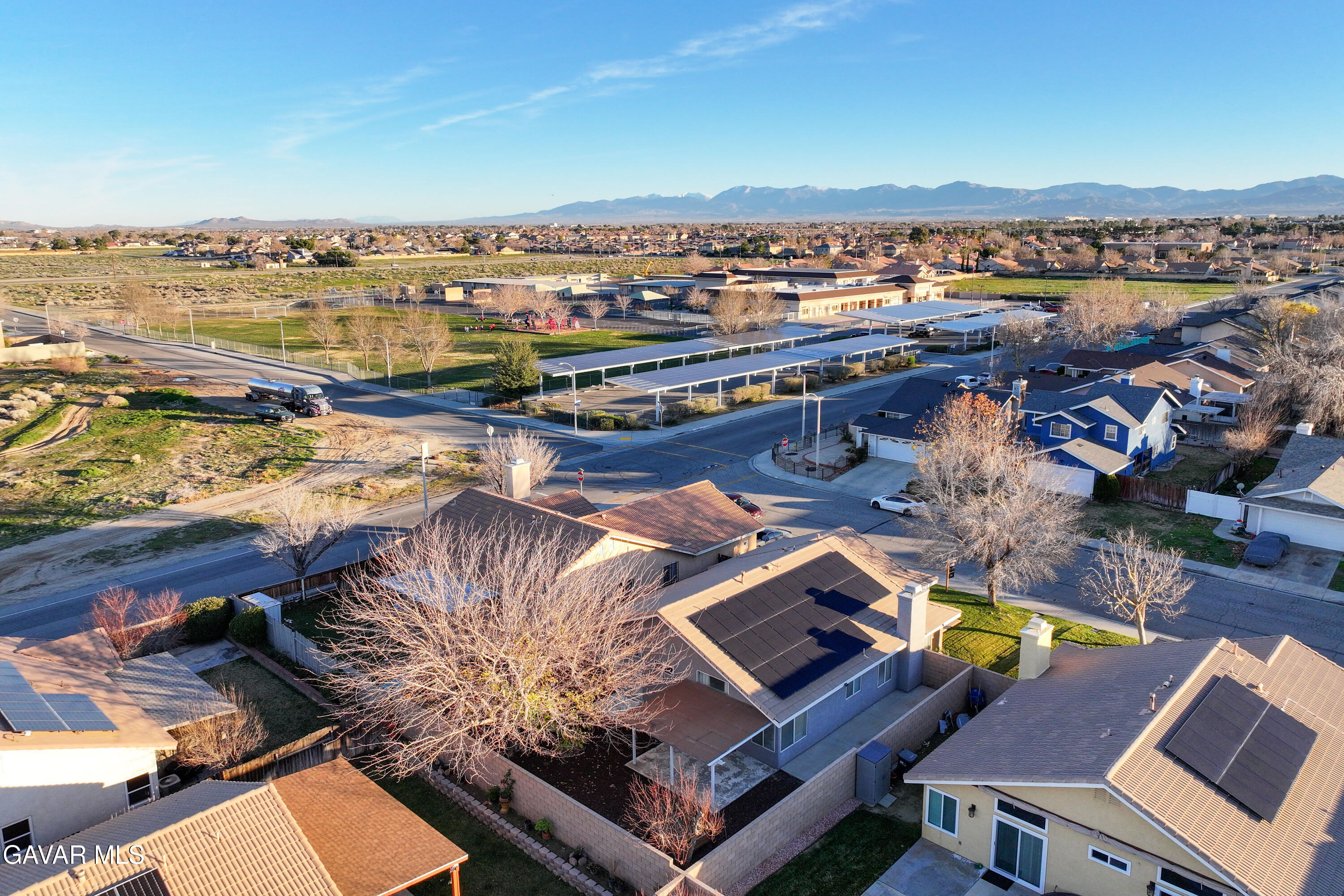 1639 East Kettering Street Lancaster, CA 93535 - Photo 34 of 35 a view of a city with an ocean view
