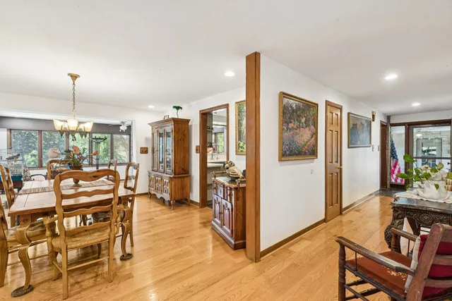 a bed room with a bed and a fireplace