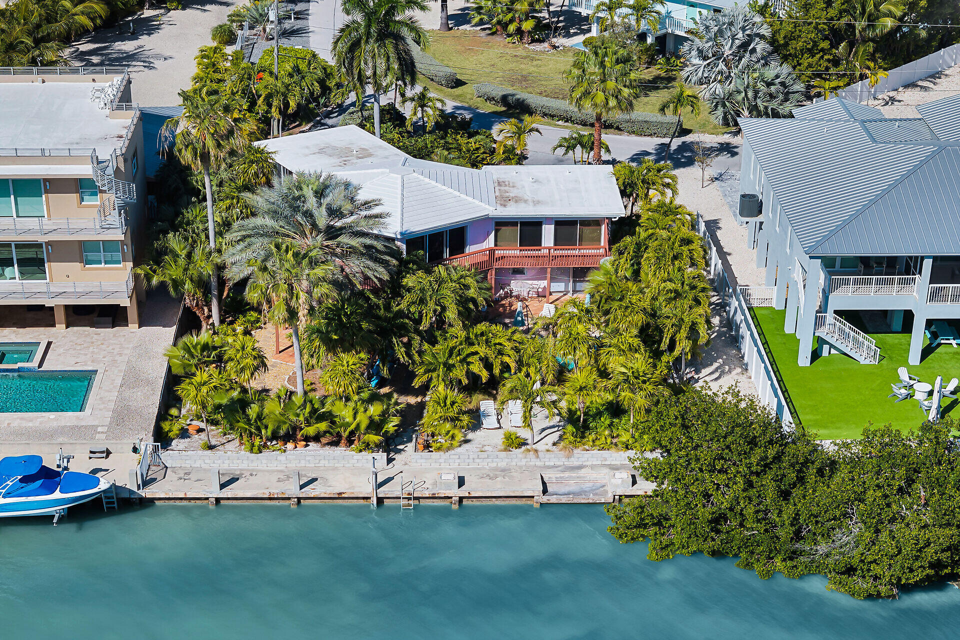 42 Treasure Road Marathon, FL 33050 - Photo 48 of 70 Aerial of Dock