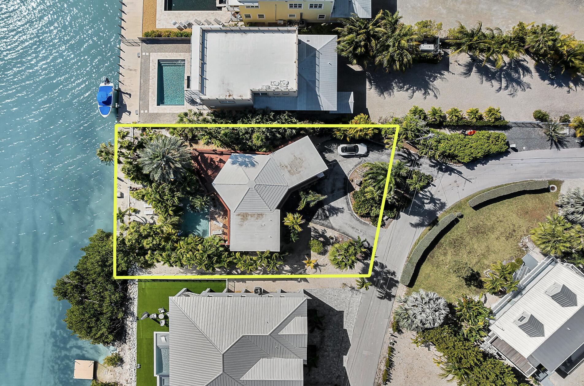 42 Treasure Road Marathon, FL 33050 - Photo 69 of 70 Boundary Aerial