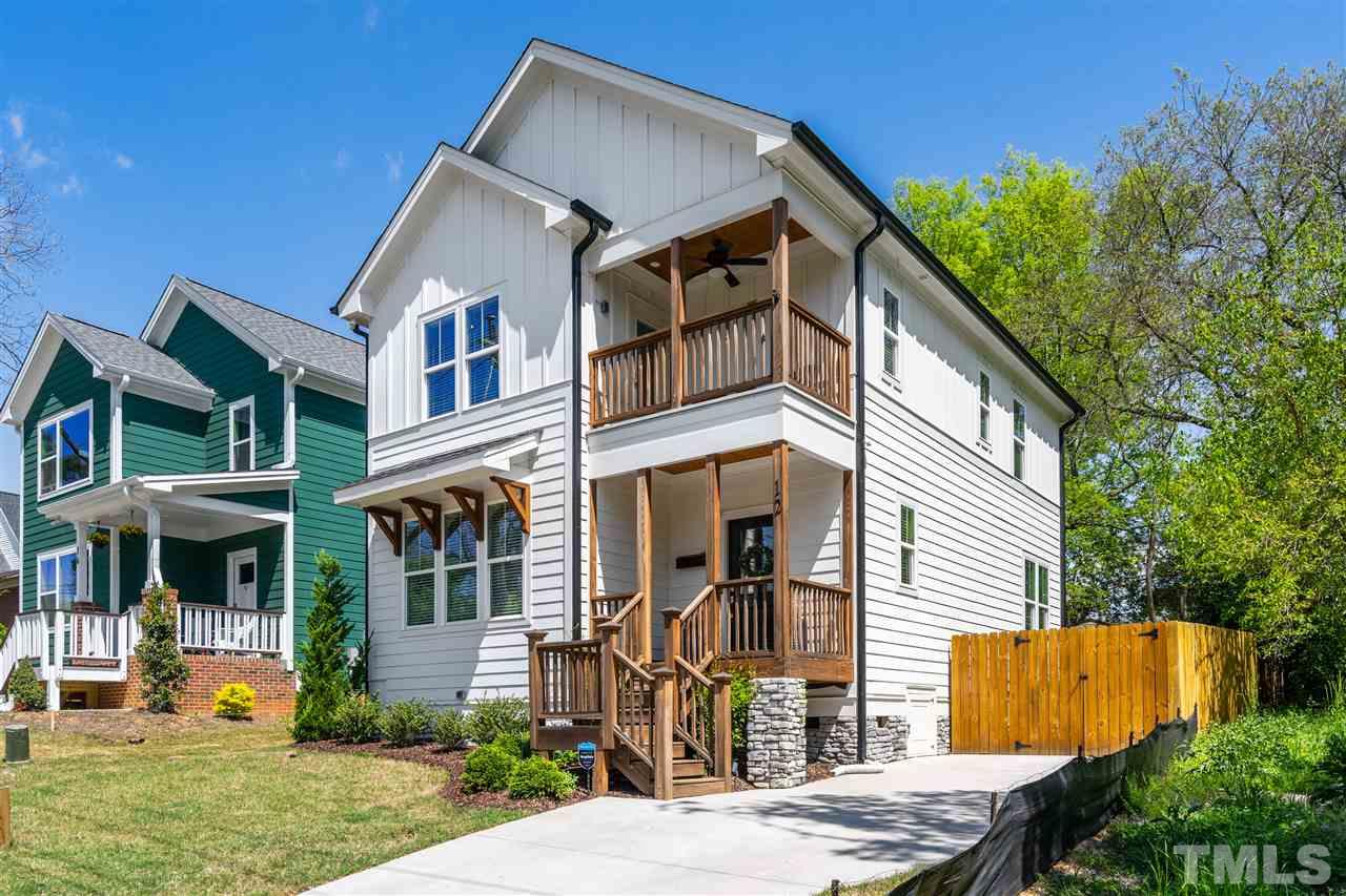 12 Hill Street Raleigh, NC 27610 - Photo 2 of 30 a front view of a house with garden and porch