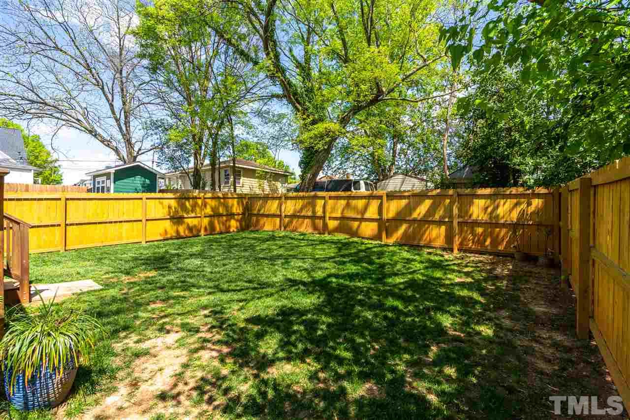 12 Hill Street Raleigh, NC 27610 - Photo 27 of 30 a view of yard with large trees