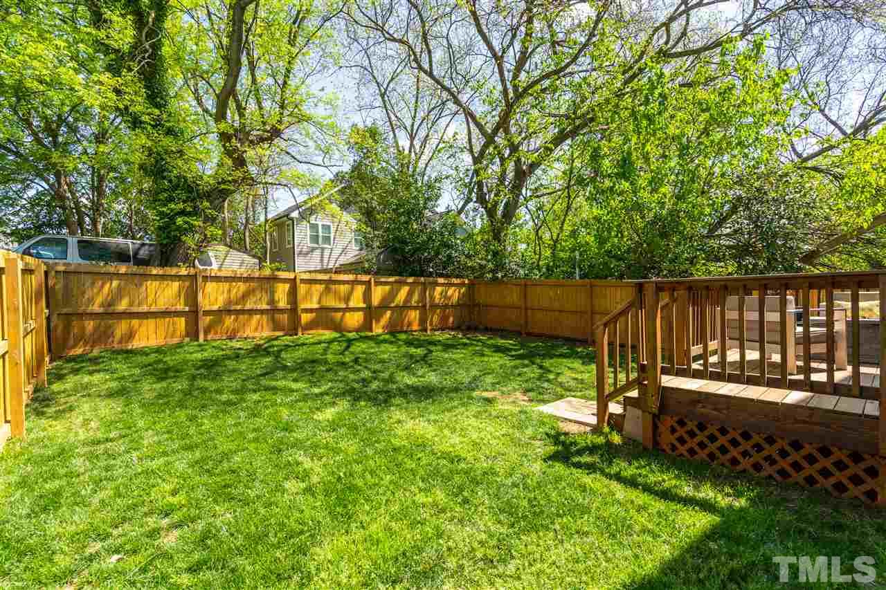 12 Hill Street Raleigh, NC 27610 - Photo 30 of 30 a view of park with a wooden fence