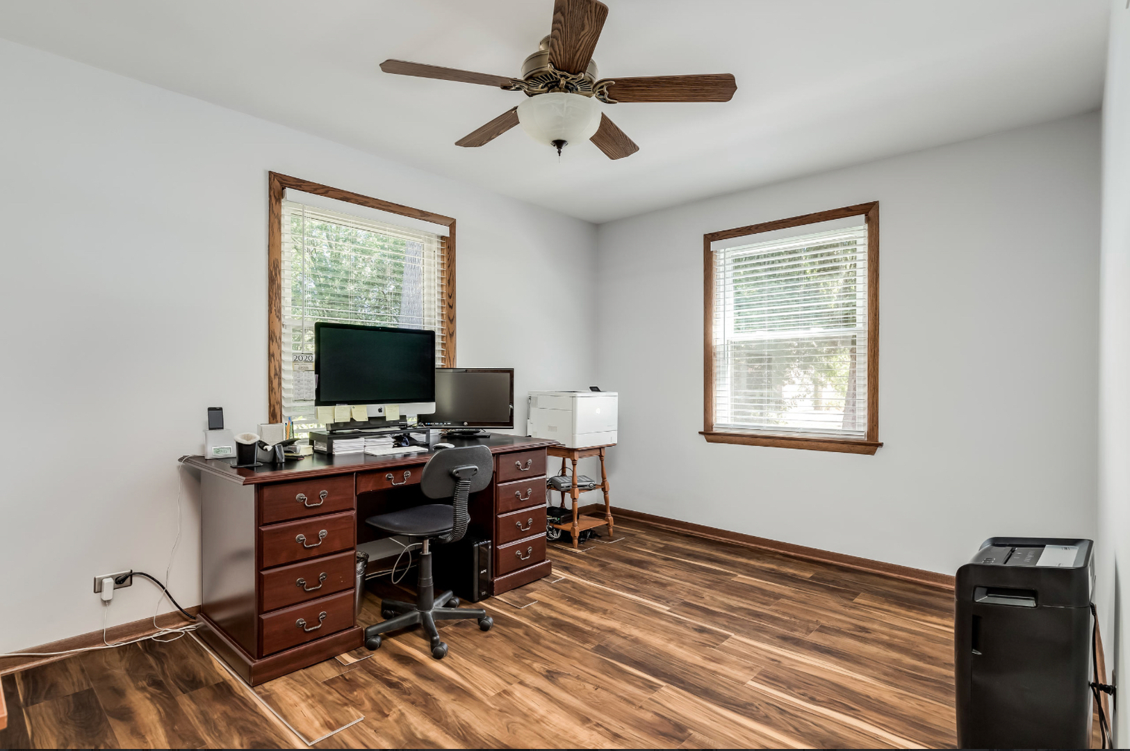 17-w072 Deerpath Road Wood Dale, IL 60191 - Photo 22 of 28 a view of a workspace with furniture and a window