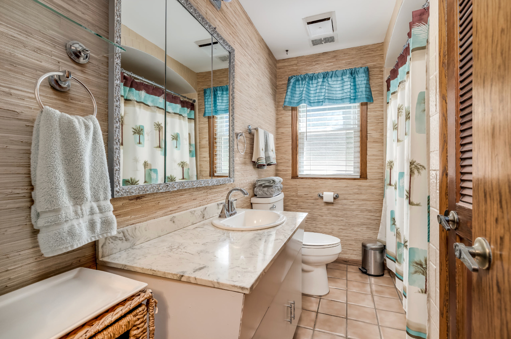 17-w072 Deerpath Road Wood Dale, IL 60191 - Photo 23 of 28 a bathroom with a granite countertop sink a toilet a mirror and shower