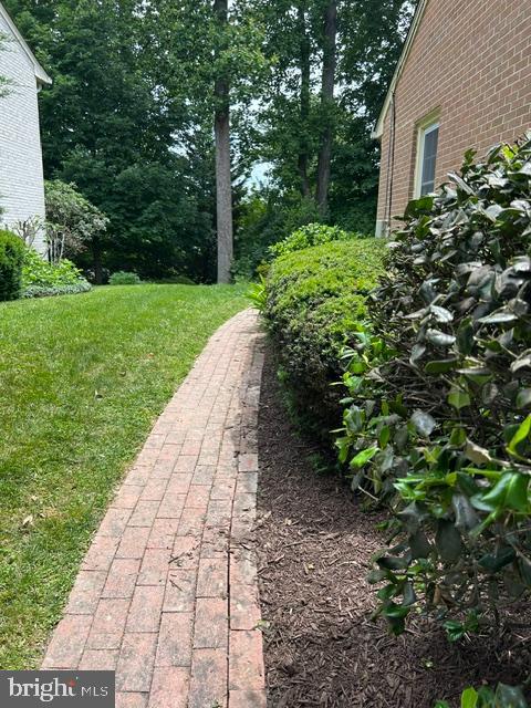 6324 Lenox Road Bethesda, MD 20817 - Photo 34 of 40 Nice walkway to the backyard