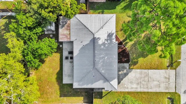 a view of a house with a swimming pool