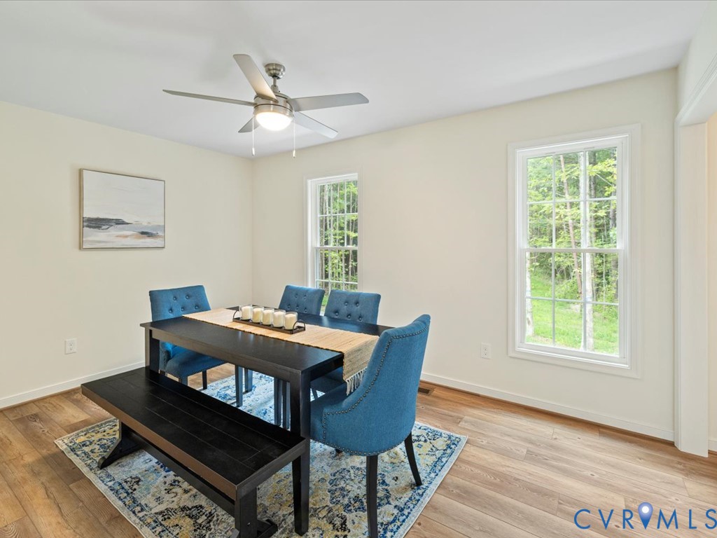 160 Ashburn Road Cumberland, VA 23040 - Photo 22 of 45 a view of a workspace with furniture and a window
