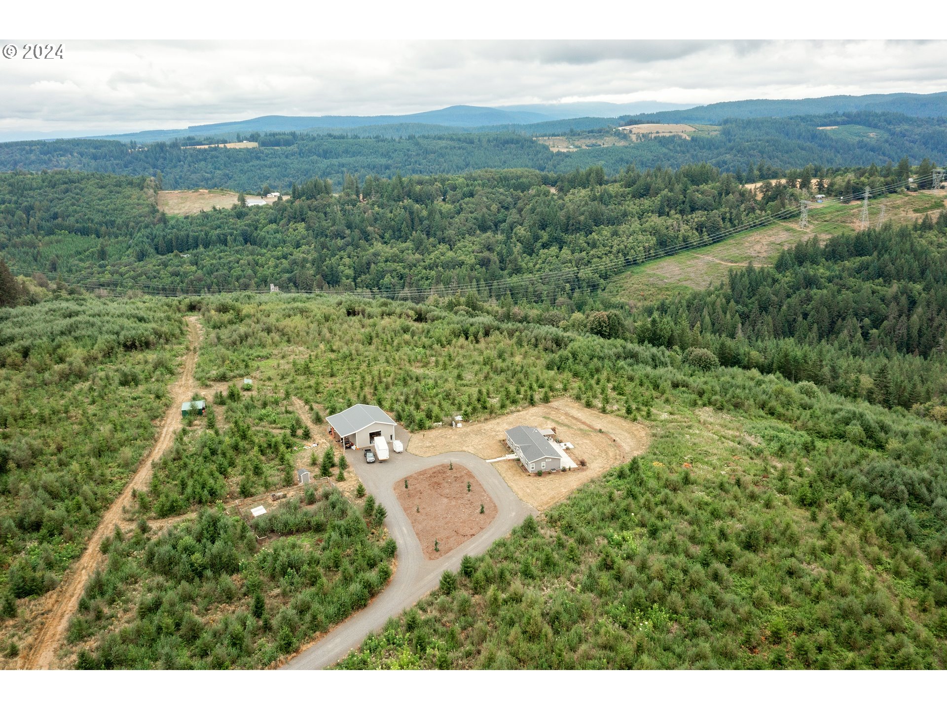 19376 Southeast Chambers Road Sandy, OR 97055 - Photo 2 of 48 a view of a lush green field with trees in the background