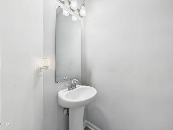 a view of room with bathroom