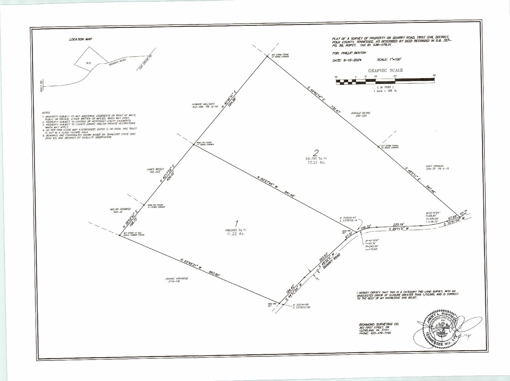 Lot 1 Quarry Road Benton, TN 37307 - Photo 3 of 13 SCAN0035