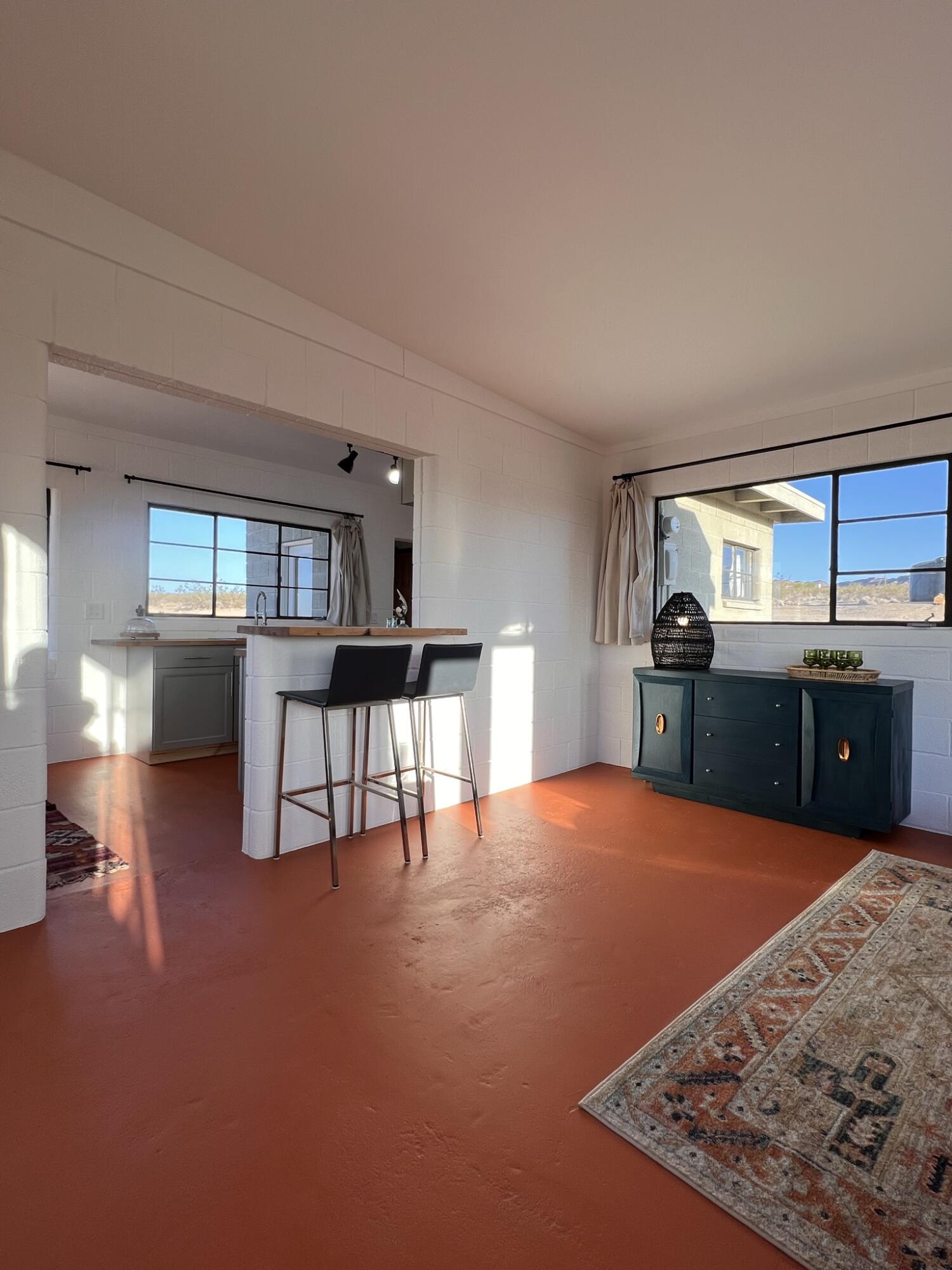 52079 Ocotillo Road Johnson Valley, CA 92285 - Photo 27 of 51 a view of kitchen with furniture and wooden floor