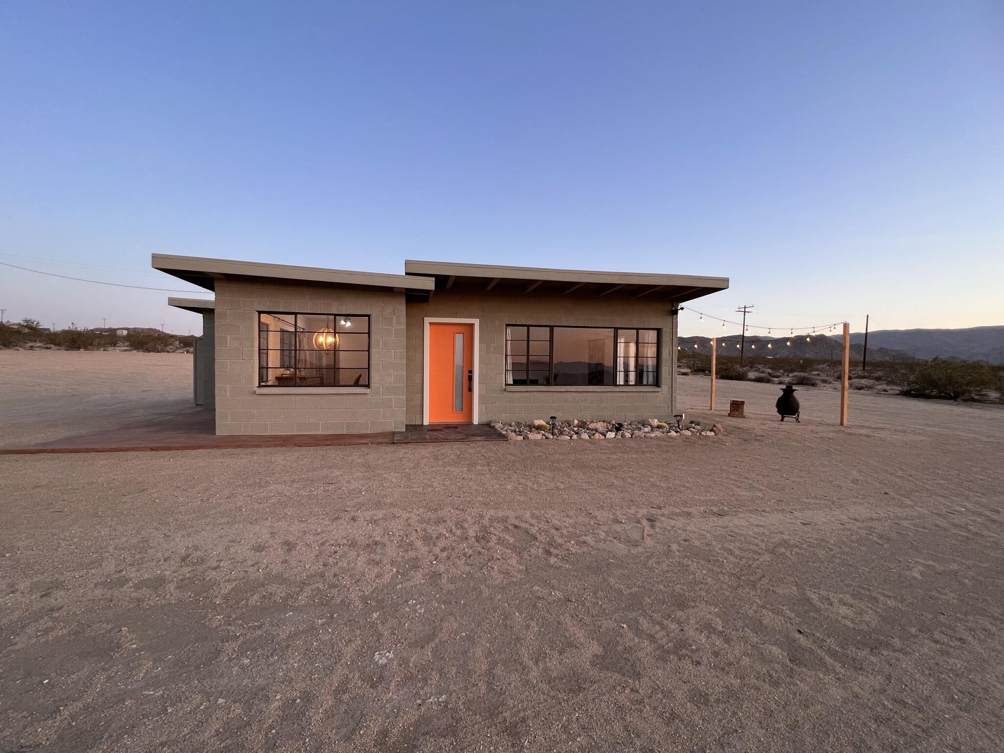 52079 Ocotillo Road Johnson Valley, CA 92285 - Photo 4 of 51 a house view with a outdoor space