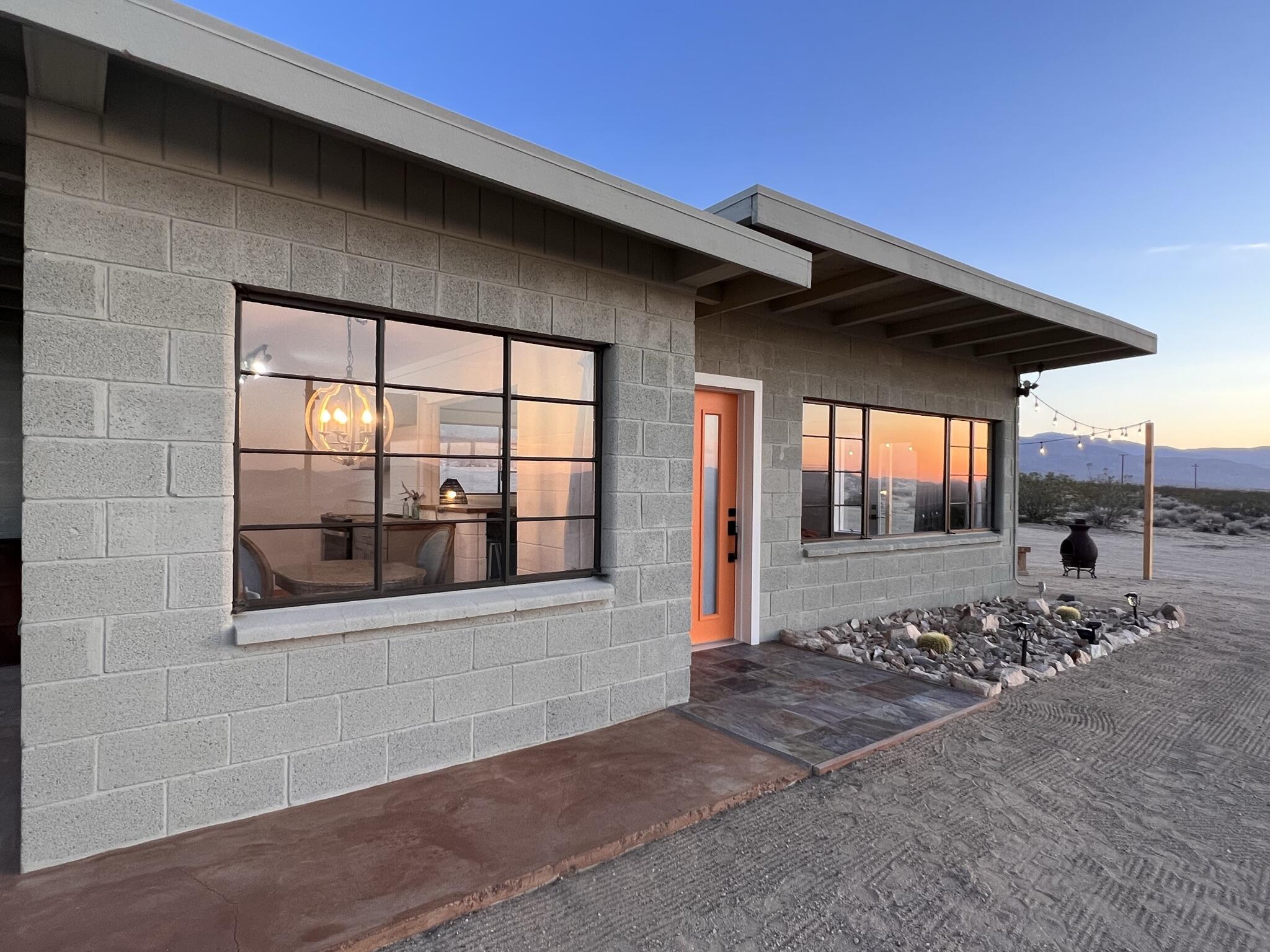 52079 Ocotillo Road Johnson Valley, CA 92285 - Photo 8 of 51 a view of a house with backyard and porch
