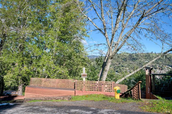 a view of outdoor space and yard