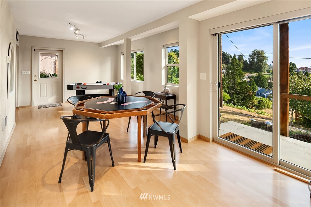 573 Bronson Place Northeast Renton, WA 98056 - Photo 23 of 32 a view of a a dining room with furniture window and outside view
