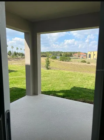 a view of an ocean from a building