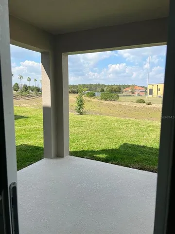 a view of ocean from a balcony