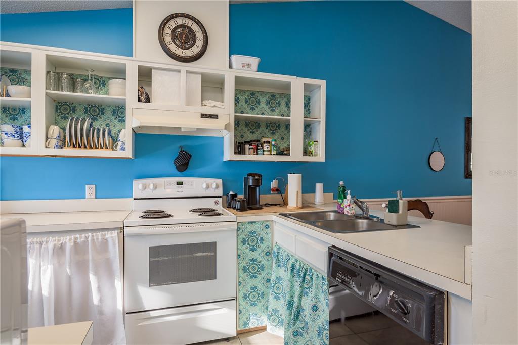 102 Anclote Road Tarpon Springs, FL 34689 - Photo 16 of 42 a kitchen with a stove and a sink