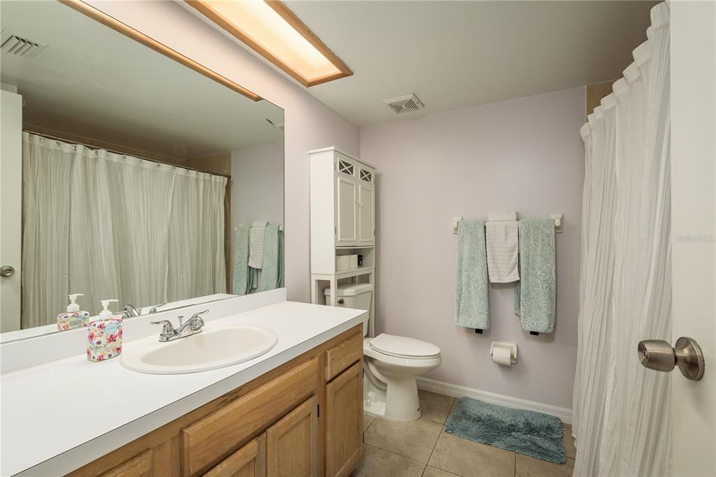102 Anclote Road Tarpon Springs, FL 34689 - Photo 22 of 42 a bathroom with a sink a toilet and shower