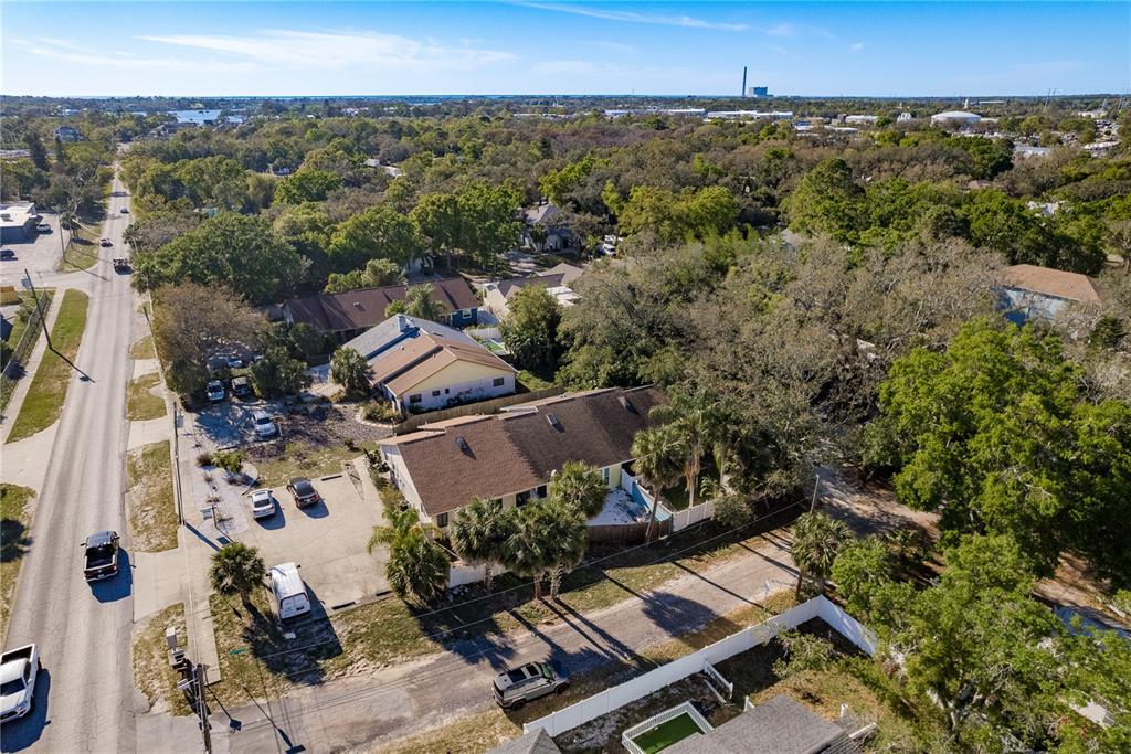 102 Anclote Road Tarpon Springs, FL 34689 - Photo 37 of 42 an aerial view of a house with a yard