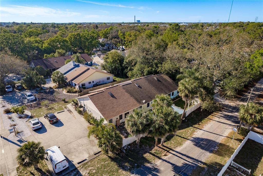 102 Anclote Road Tarpon Springs, FL 34689 - Photo 38 of 42 an aerial view of a house with a yard