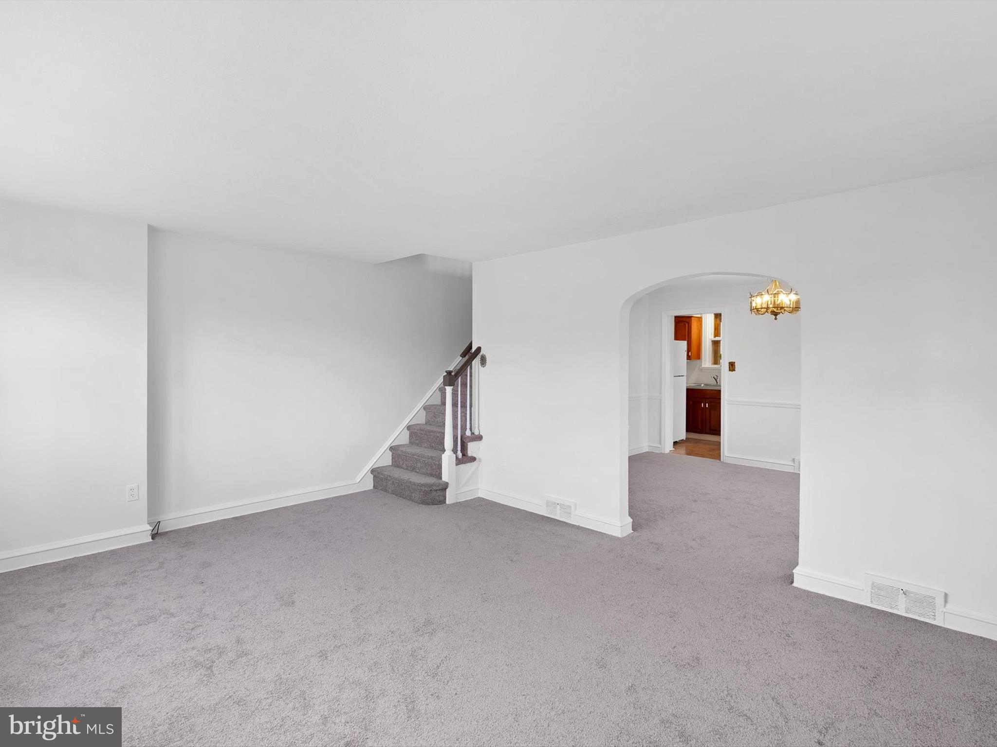 714 Dean Street Ridley Park, PA 19078 - Photo 7 of 20 Living Room- new carpet and paint