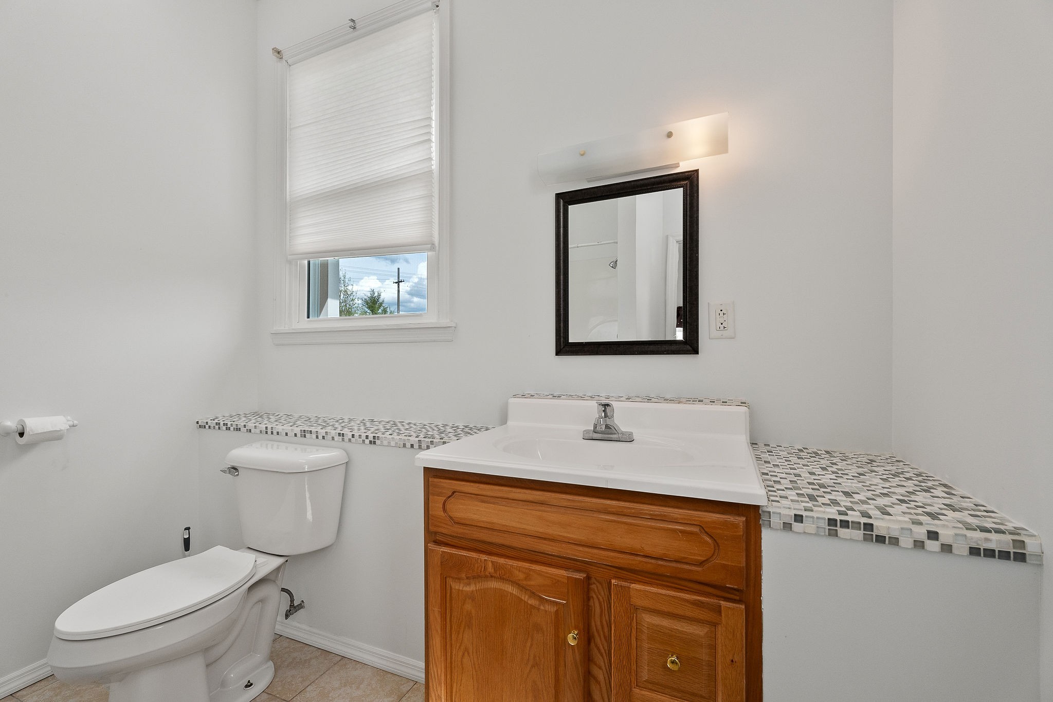 401 Whaley Street Smithville, TN 37166 - Photo 14 of 37 a bathroom with a toilet sink and mirror