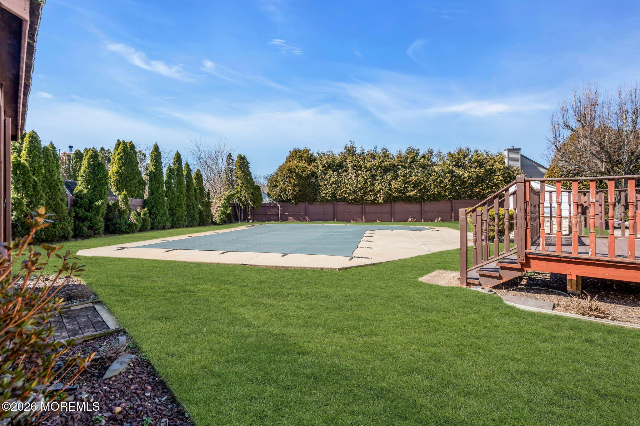 1 Wendy Court Jackson, NJ 08527 - Photo 26 of 33 a view of a backyard with swimming pool