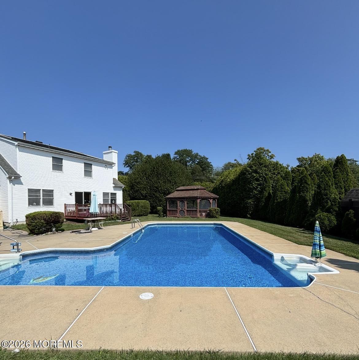 1 Wendy Court Jackson, NJ 08527 - Photo 33 of 33 a view of a swimming pool with an outdoor seating