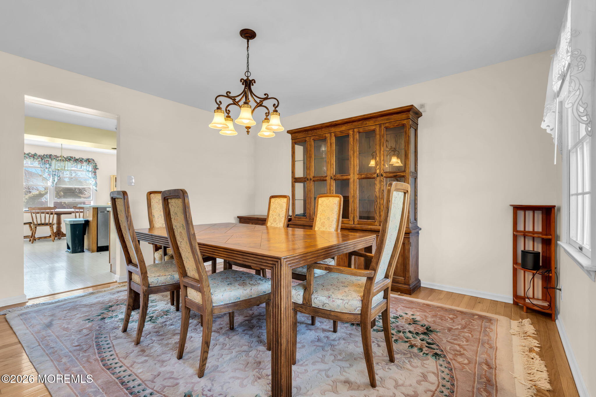 1 Wendy Court Jackson, NJ 08527 - Photo 7 of 33 a view of a dining room with furniture and chandelier