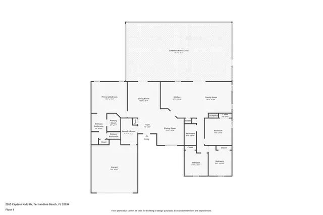 $680,000 | 2265 Captain Kidd Drive, Fernandina Beach, FL 32034