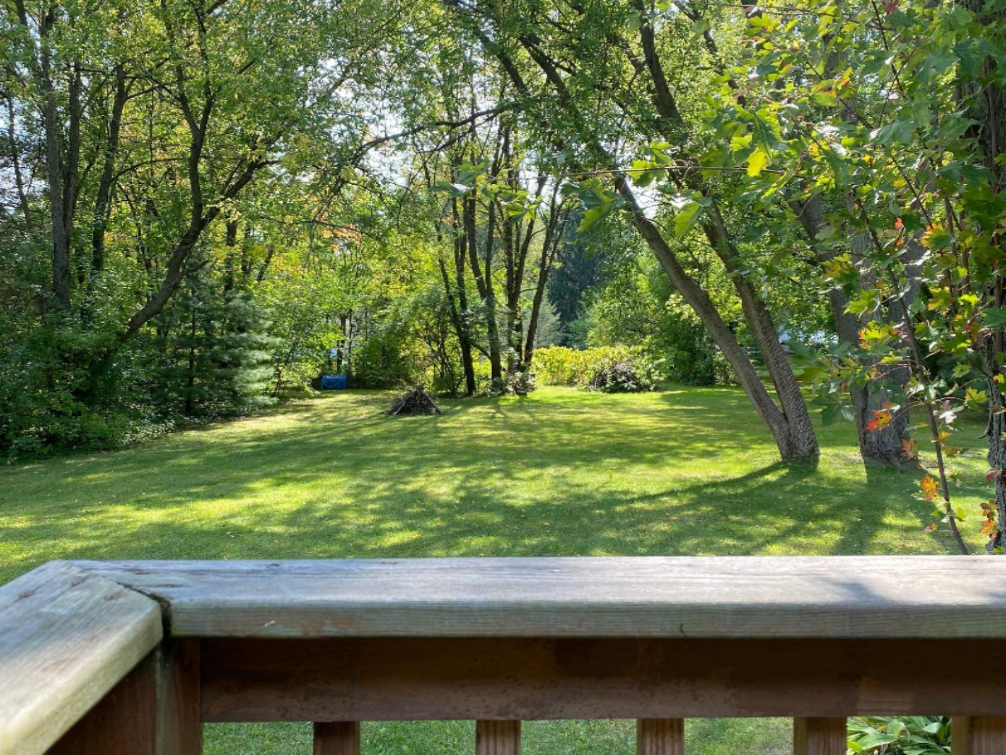 8086 Calvin Road Battle Creek, MI 49017 - Photo 21 of 27 Backyard from Deck