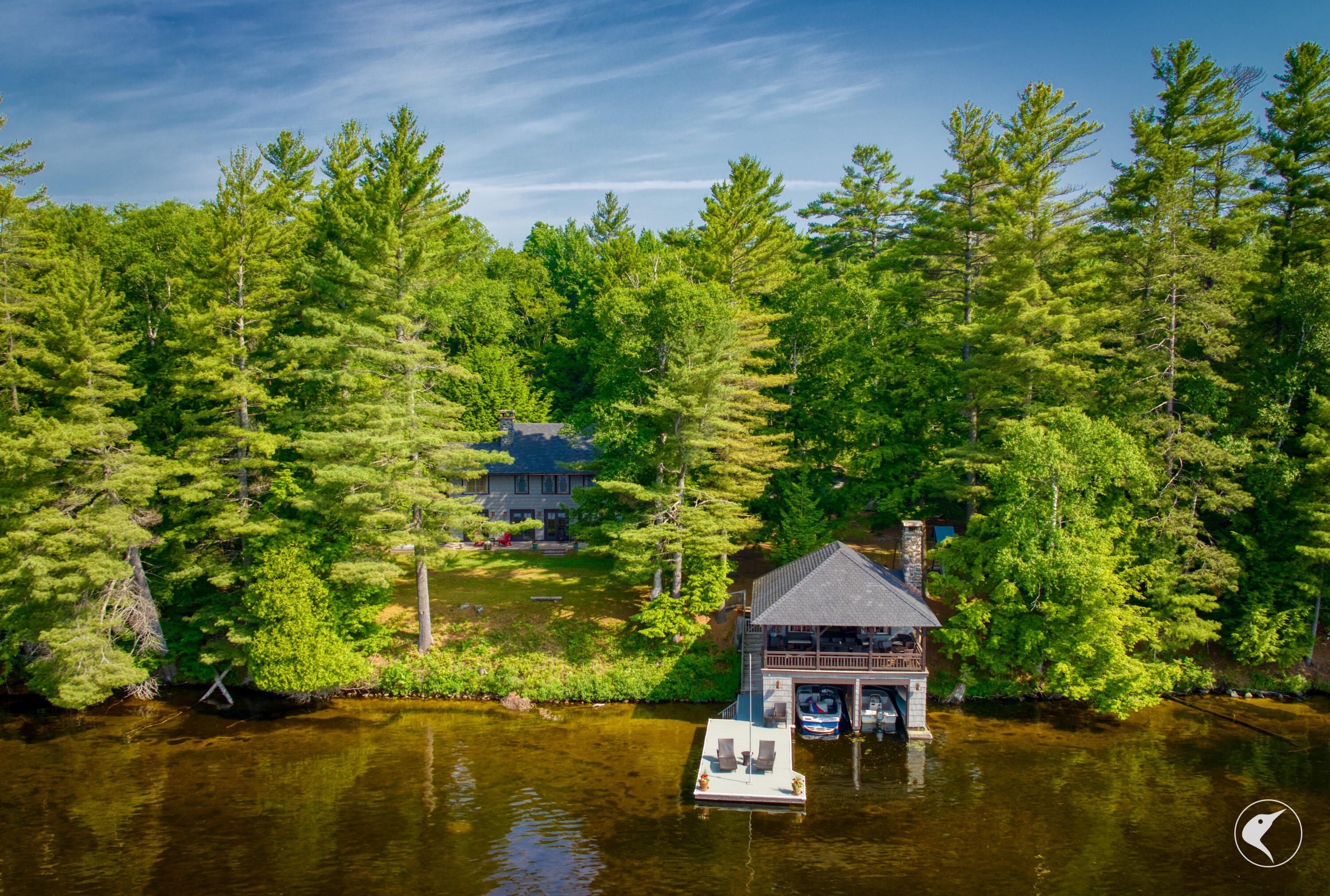 40 County Rte 46 Tupper Lake, NY 12986 - Photo 4 of 91 Aerial of Boathouse