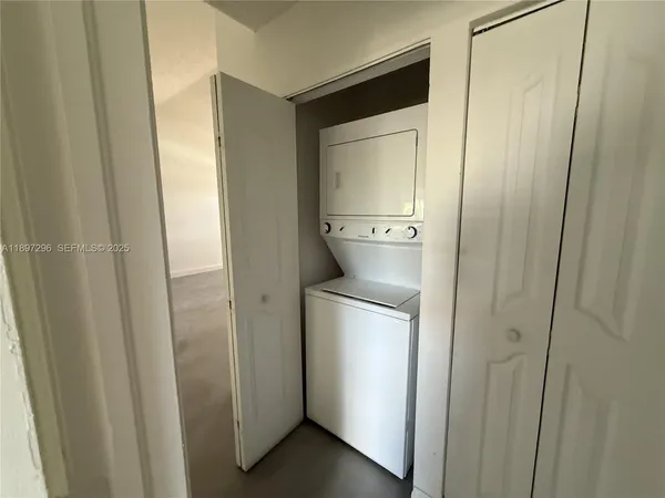 a room with storage and utility