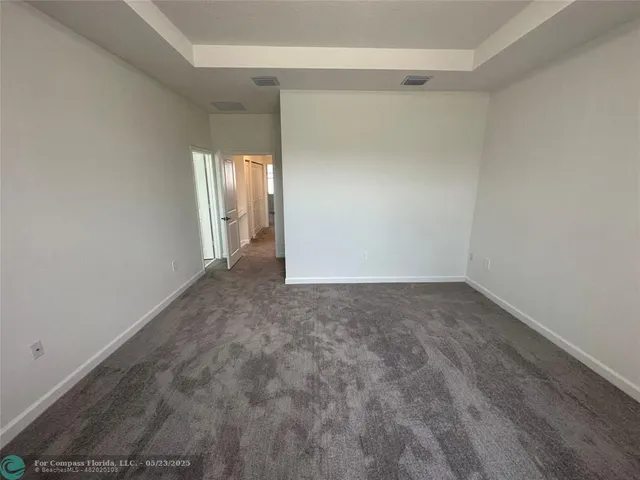 a view of empty room