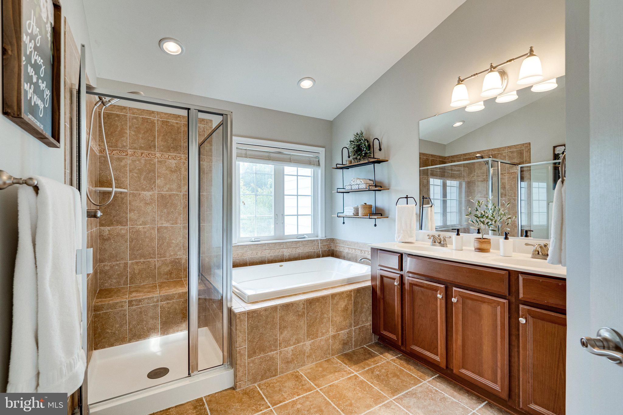 9167 Furey Road Lorton, VA 22079 - Photo 29 of 55 Generous primary bath.