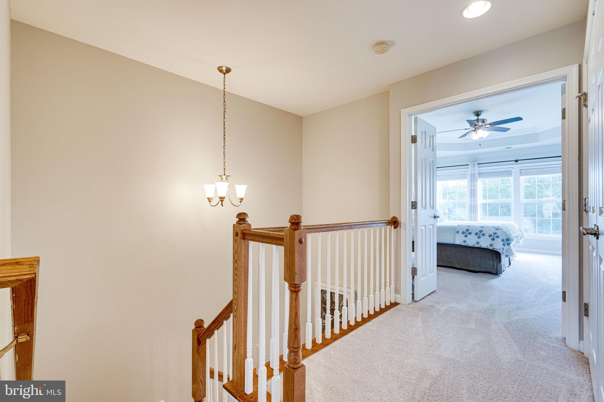 9167 Furey Road Lorton, VA 22079 - Photo 34 of 55 Wide and open hallway upstairs.