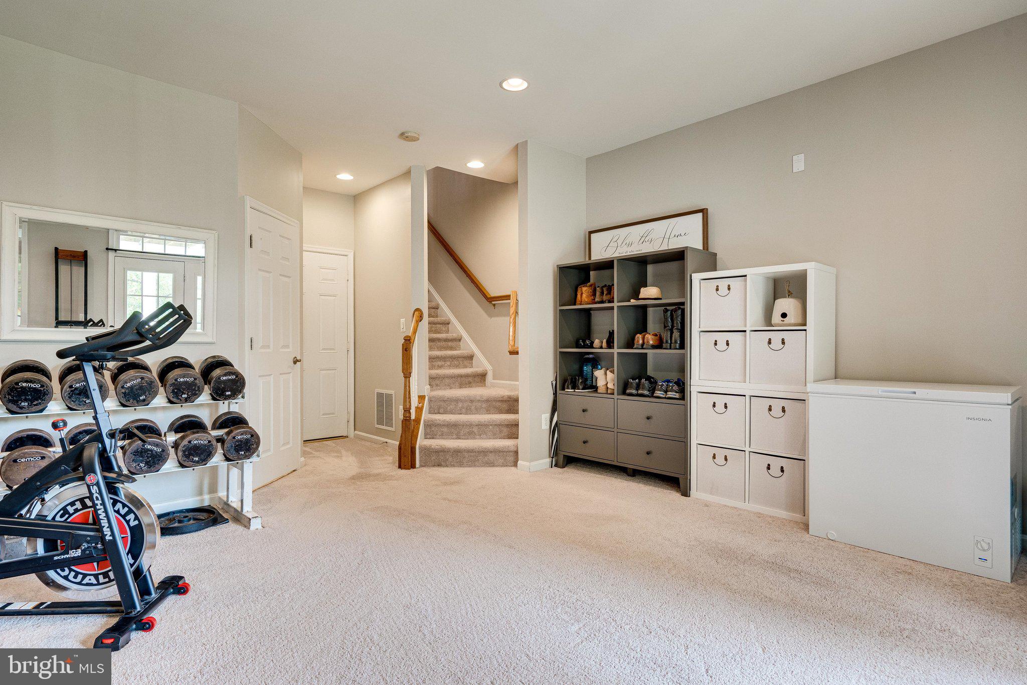 9167 Furey Road Lorton, VA 22079 - Photo 43 of 55 Tall ceilings and recessed lighting.