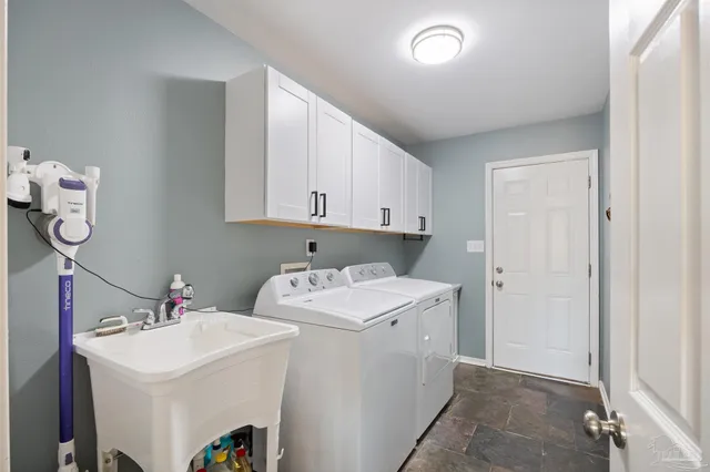 a house with yard in front of it