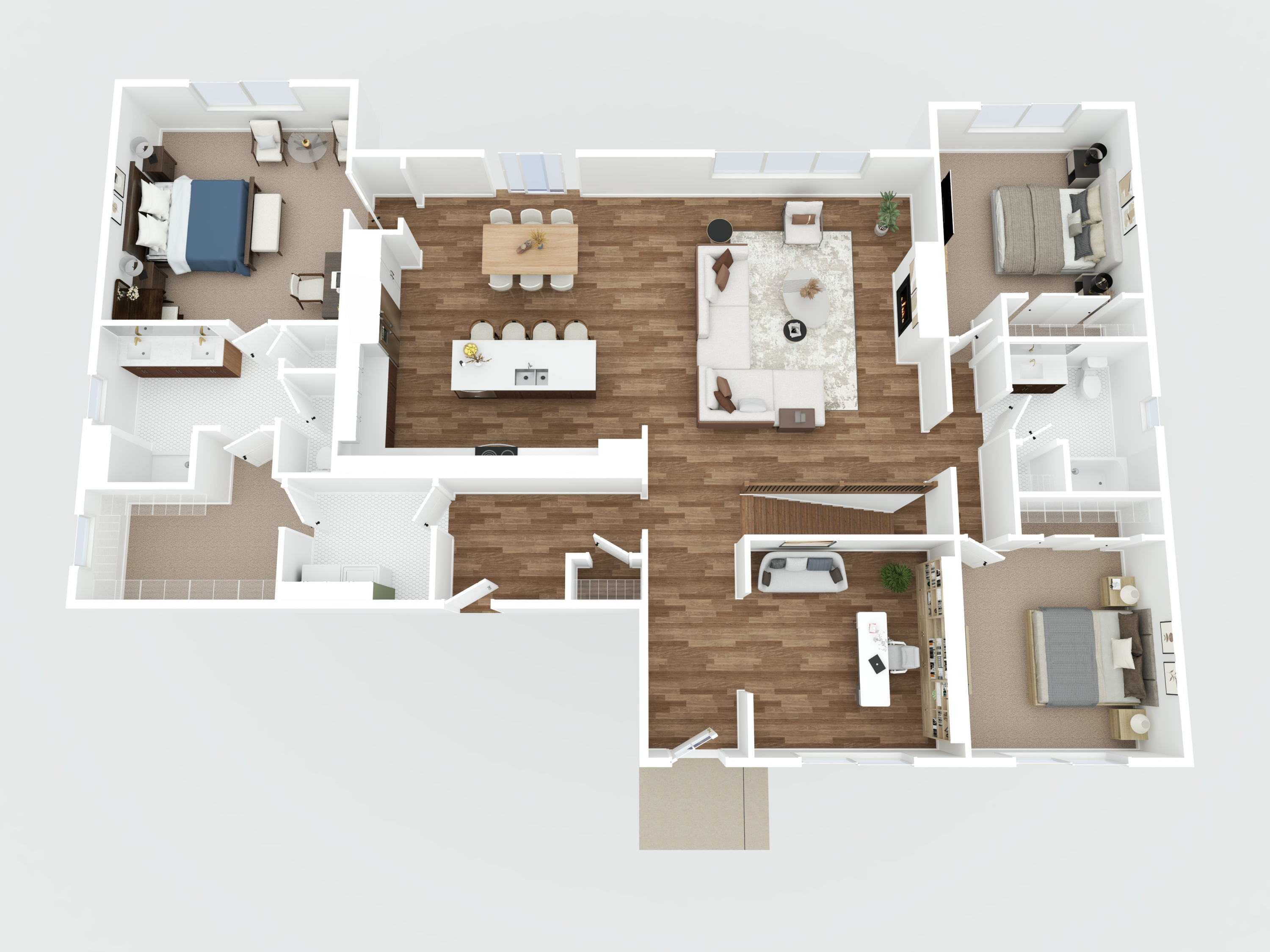 Lt10 Arbor Ridge Drive Delavan, WI 53115 - Photo 23 of 23 Floor Plan is an Example taken from a previous built home.