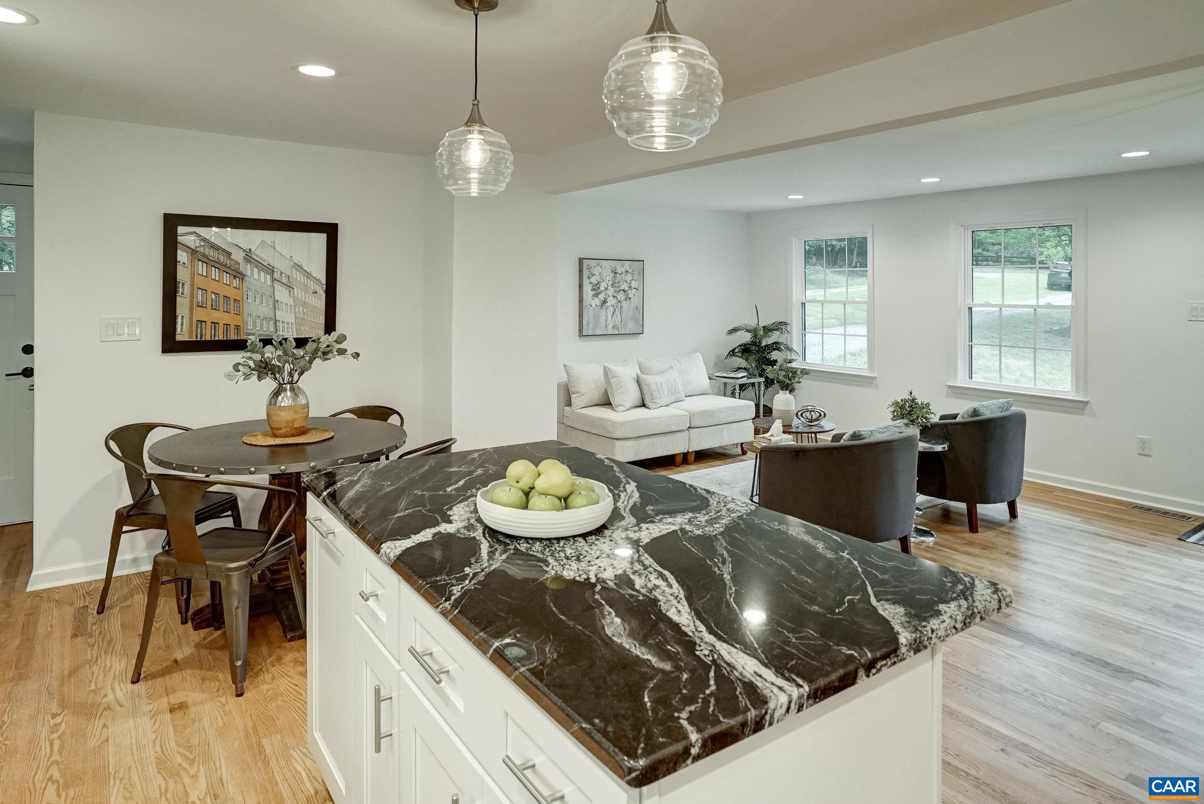 1038 Smith Road Afton, VA 22920 - Photo 18 of 49 a view of a dining room with furniture and wooden floor